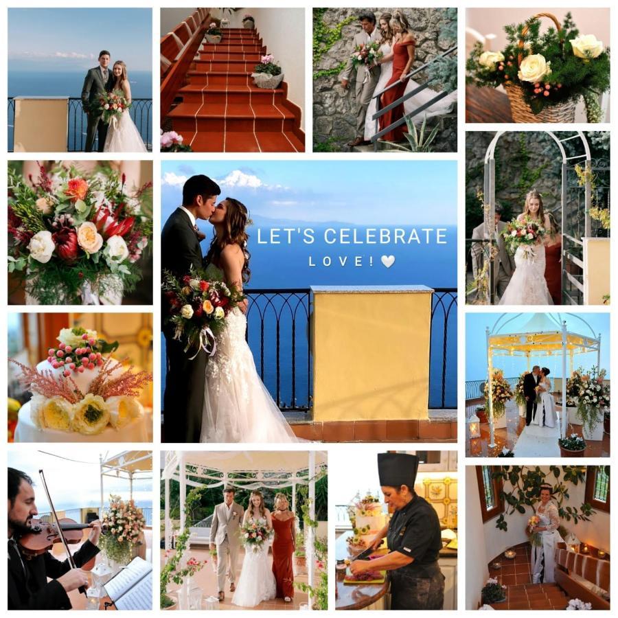 Luxury Villa Il Mignale Amalfi Coast Weddings&Events Фуроре Екстер'єр фото
